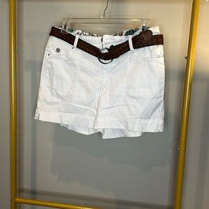 Belted Glsp Pocket Shorts